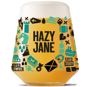 Hazy Jane pint glass